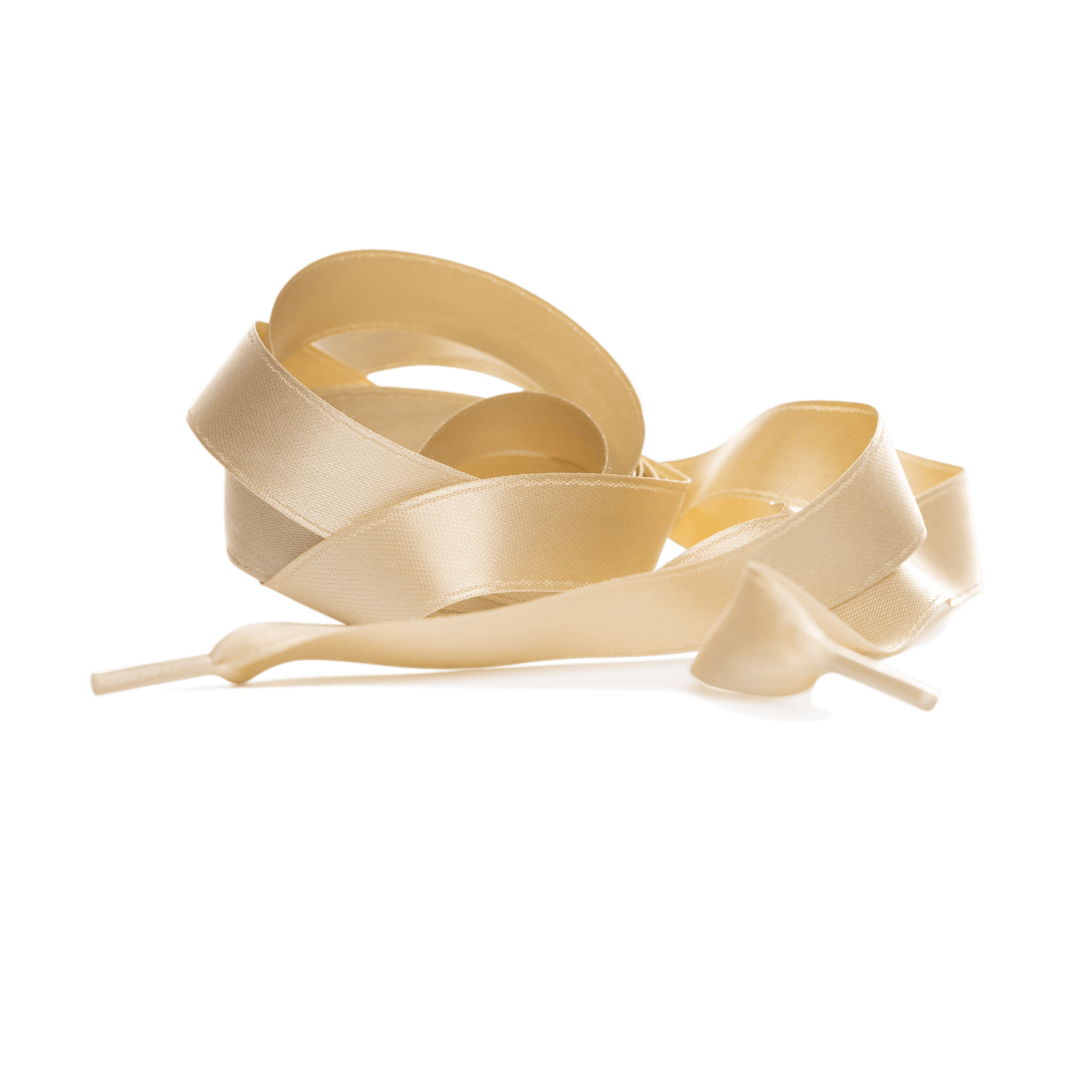 Monaco Ducks Shoelaces made of Satin Beige Exclusive